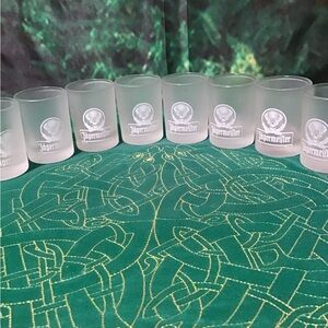 Shot glasses Jagermeister 8 lot, Frosted 2 CL